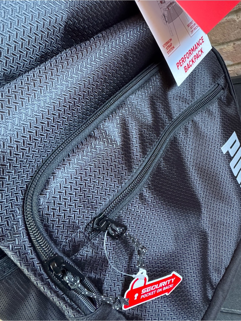 PUMA Backpack with Laptop Sleeve Inforced Base Black One Size - Picture 14 of 15